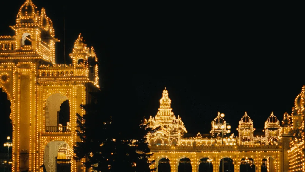 mysuru palace during mysuru dasara